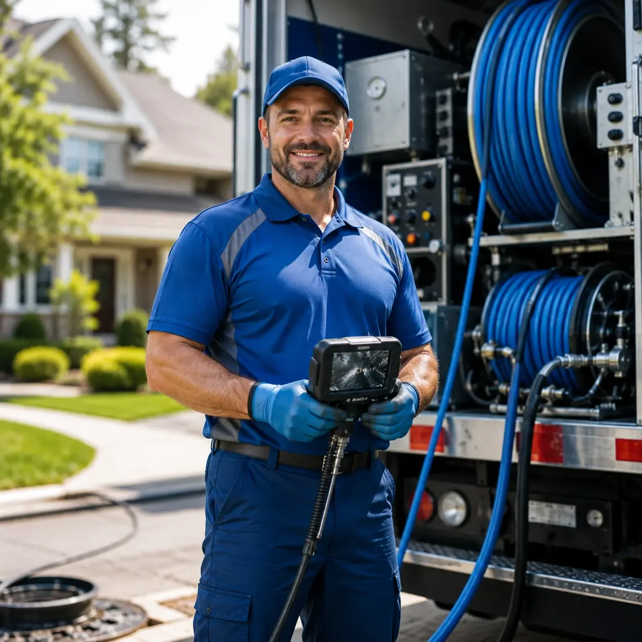 Local outdoor drain cleaning specialists in San Pierre, IN